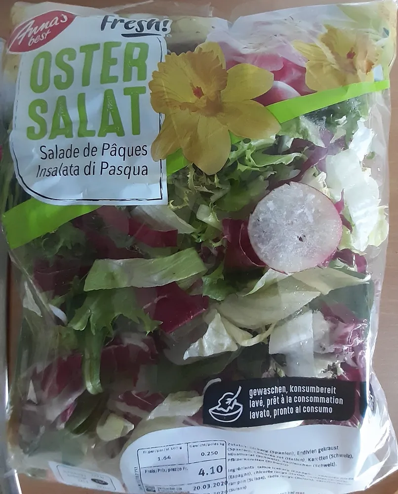 Salade de Pâques