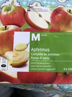 Compote de pommes sans sucre ajoutés