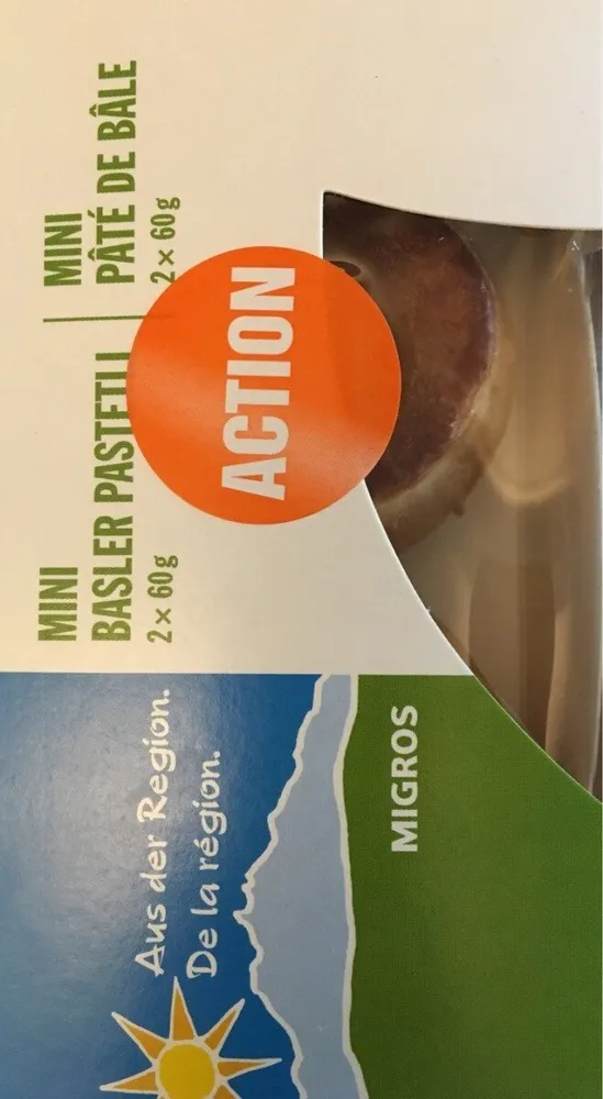 Mini pâté de Bâle