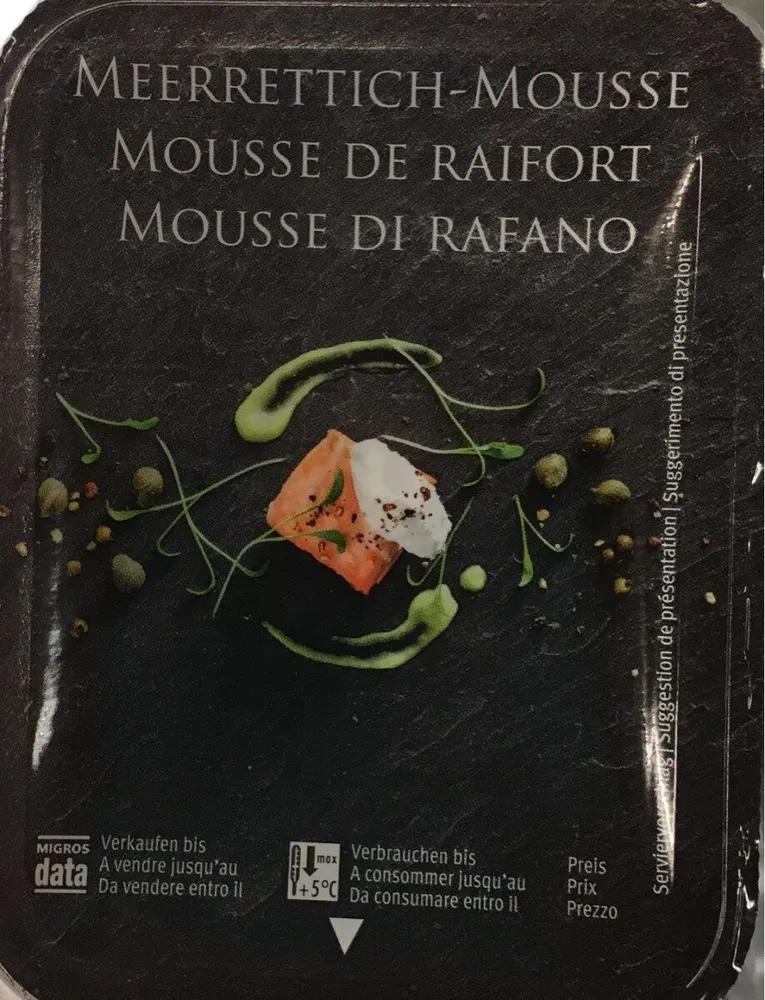 Meerrettich-Mousse