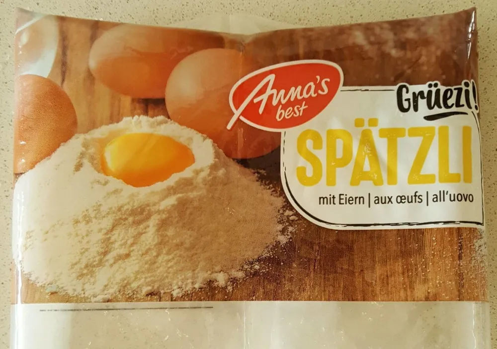 Spätzli aux oeufs