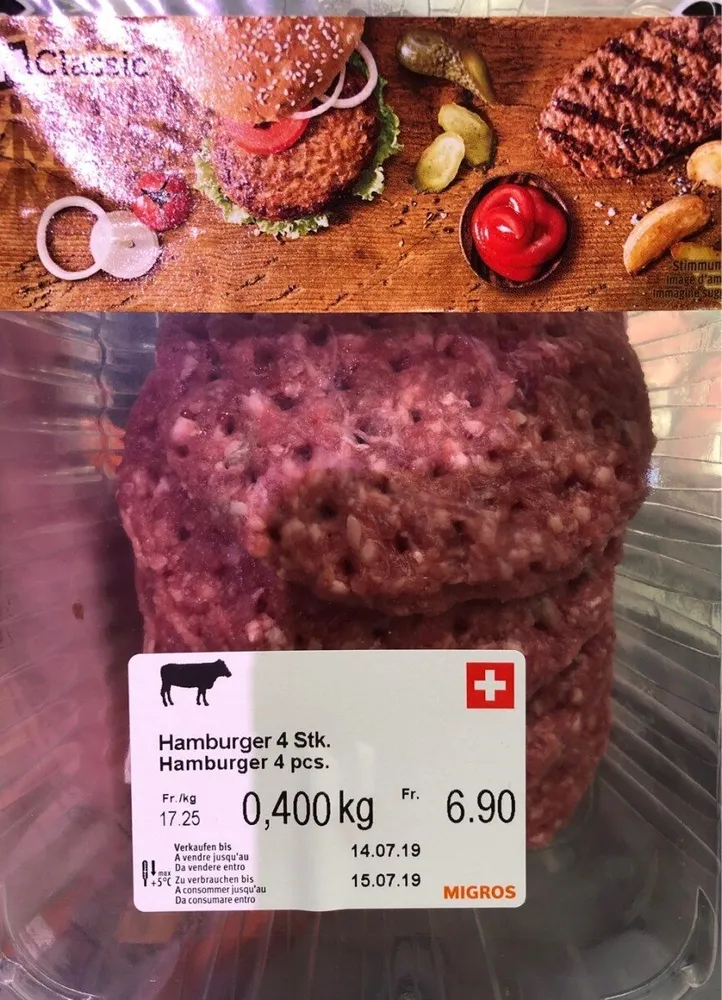 Hamburger 4 pieces