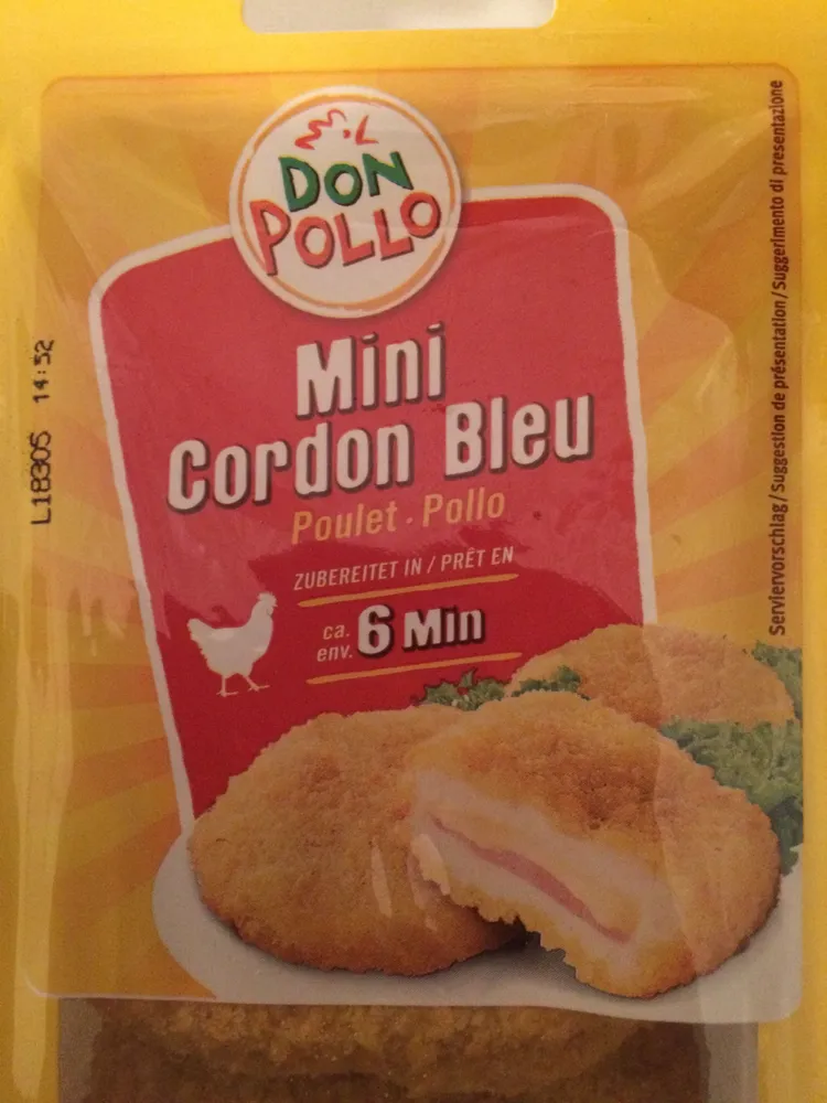 Mini cordon bleu