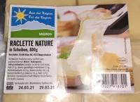 Raclette Nature