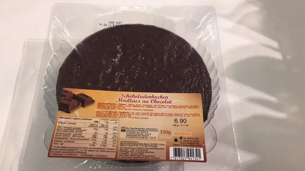 Moelleux au chocolat