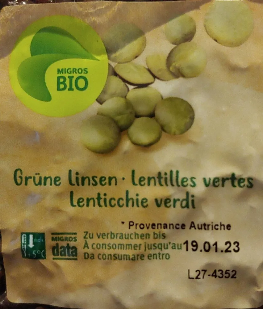 Lentilles vertes