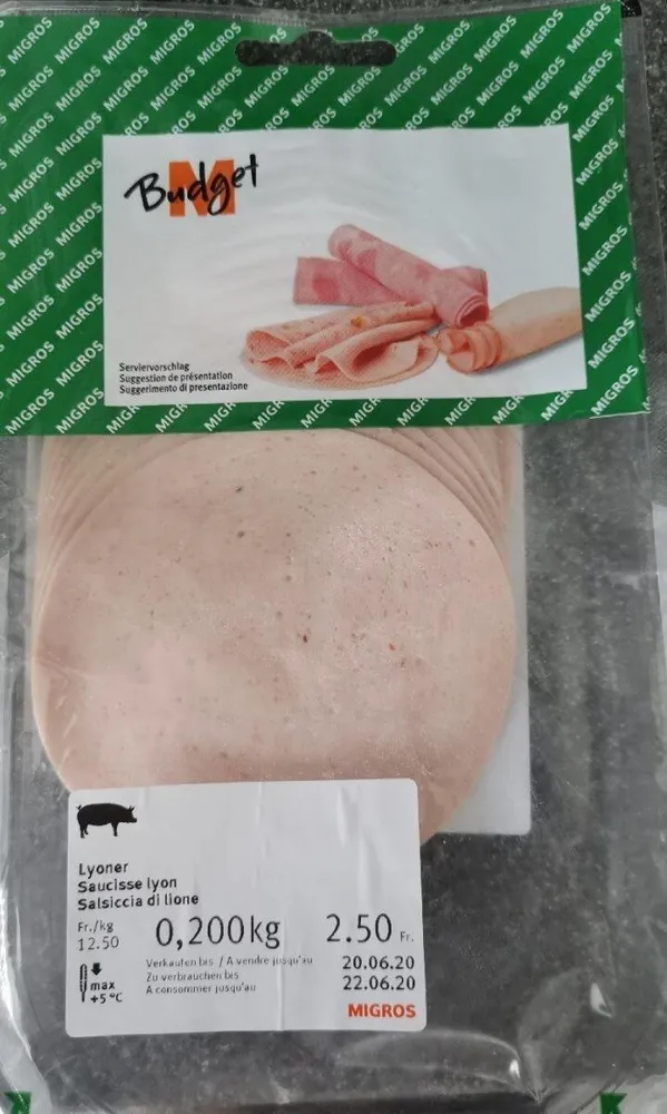 Saucisse de lyon