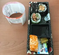 Sushi salmon roll mix