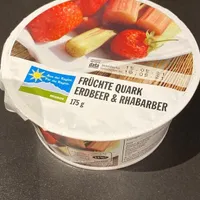 Früchte Quark Erdbeer & Rhabarber