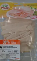 Poitrine de poulet, coupée très fin