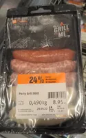 Saucisse party grill