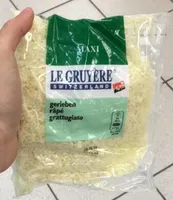 The grated Gruyère
