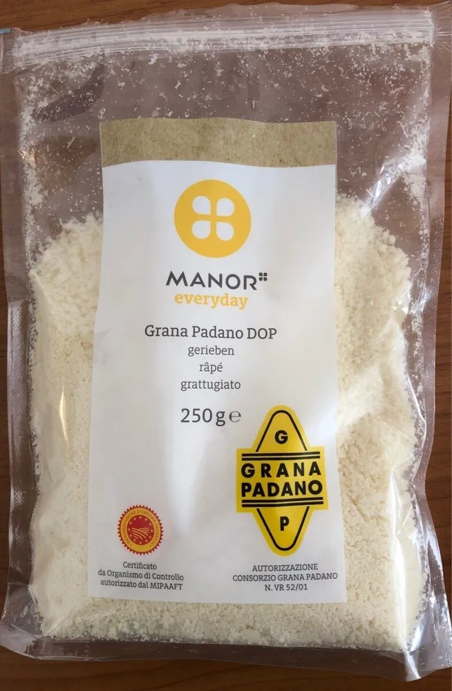 Grana Padano DOP râpé