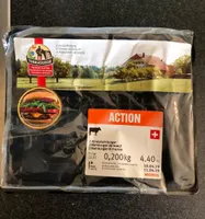 2 Hamburger de Boeuf