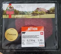 Steaks hachés de boeuf épicés
