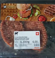 Steak haché de veau fitness