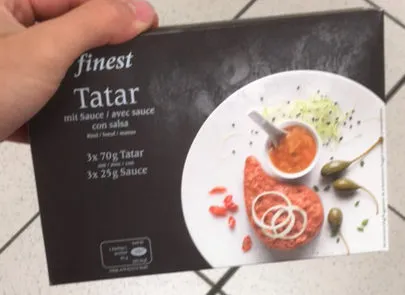 Tartar mit Sauce