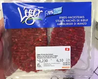 Steak hache