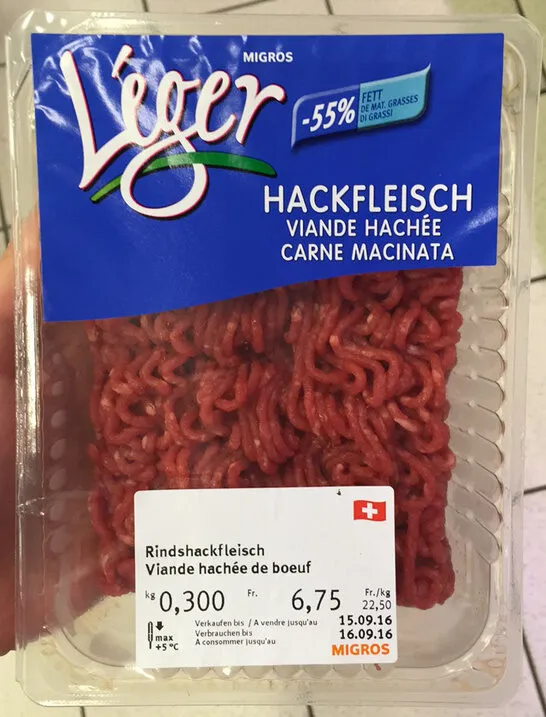 Hackfleisch light