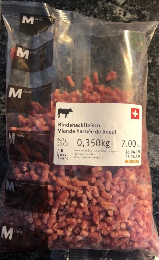 Viande hachée de boeuf