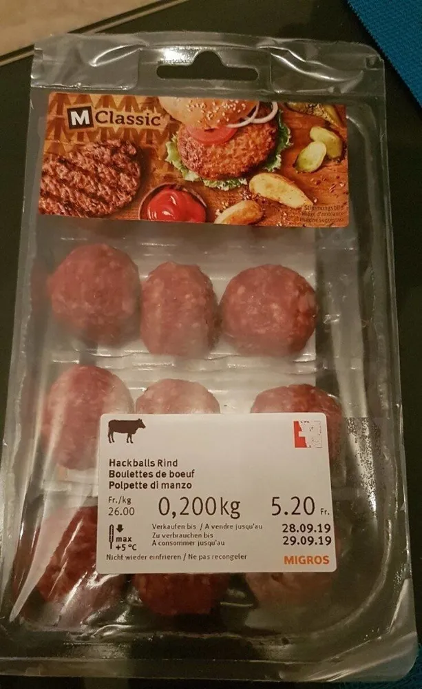 Boulettes de boeuf