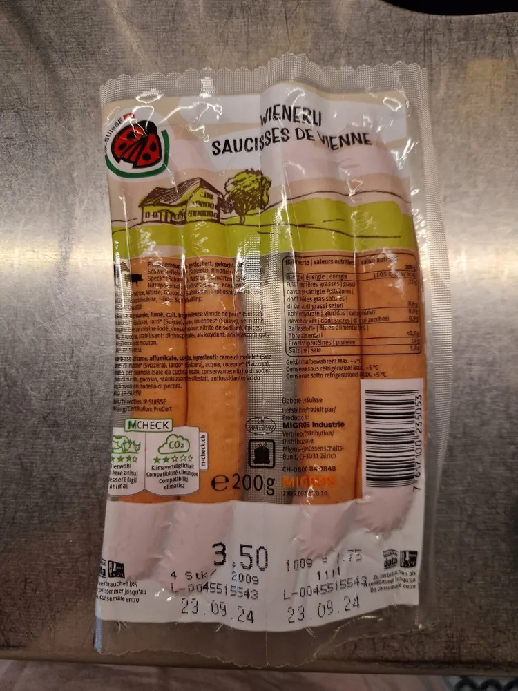 Saucisse de Vienne