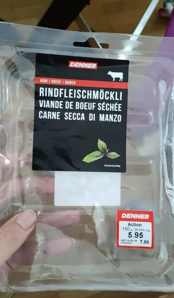 Viande de bœuf séchée