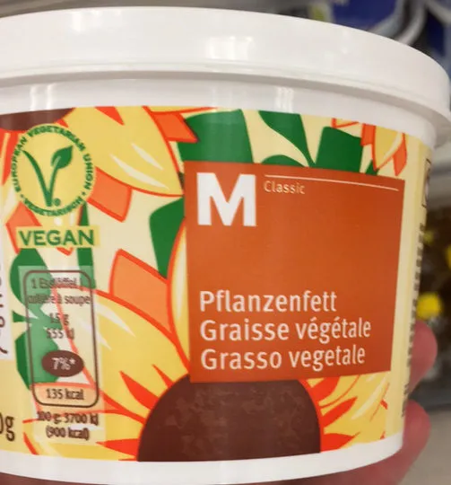 Graisse végétale