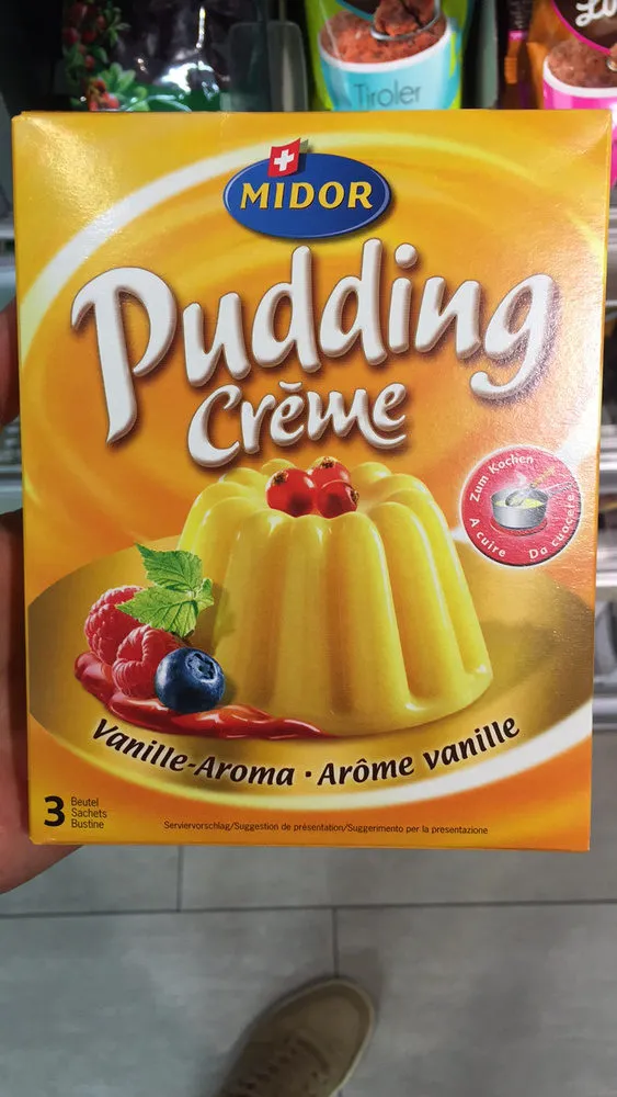 Pudding Crème : Arôme Vanille