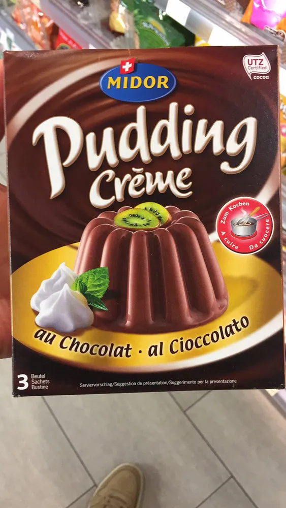 Pudding Crème : au Chocolat