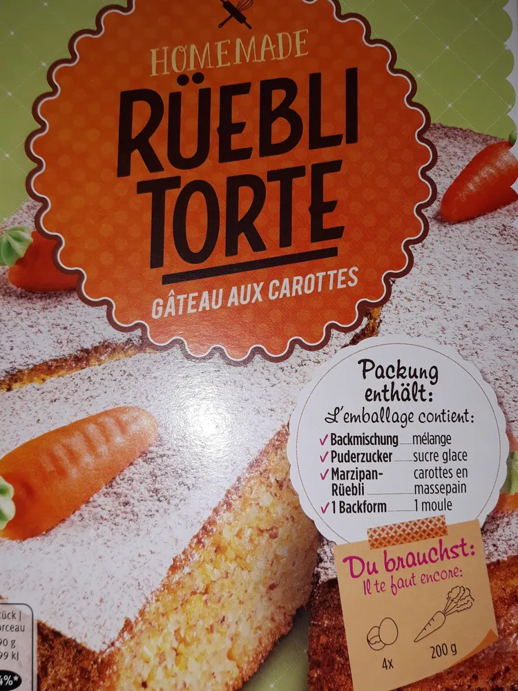 HOMEMADE GÂTEAU AUX CAROTTES