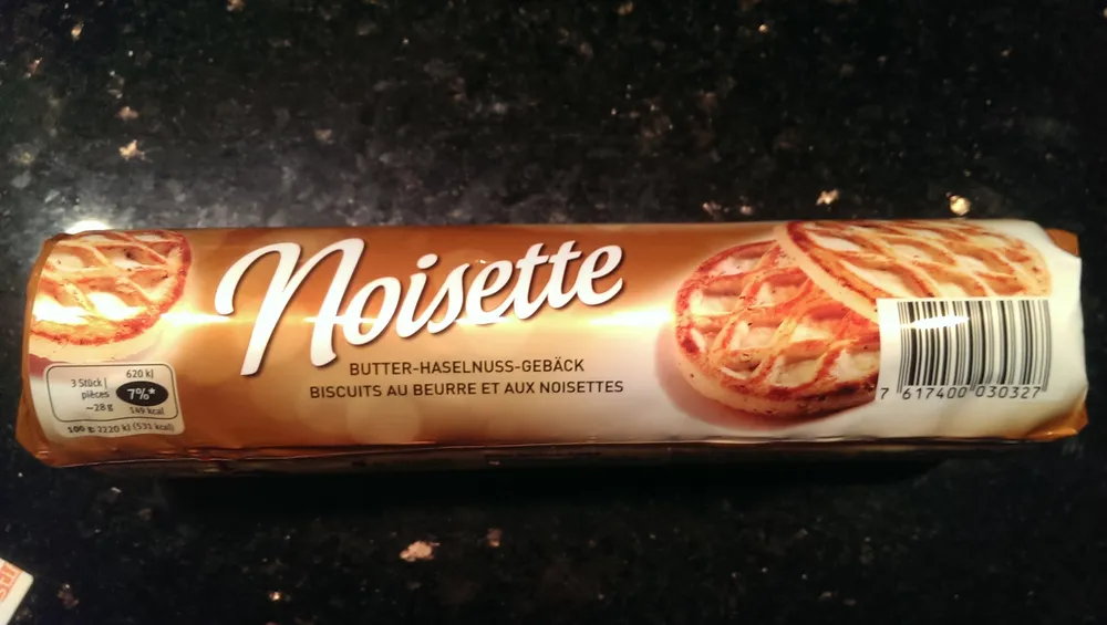 Noisette Biscuits au Beurre et aux Noisettes