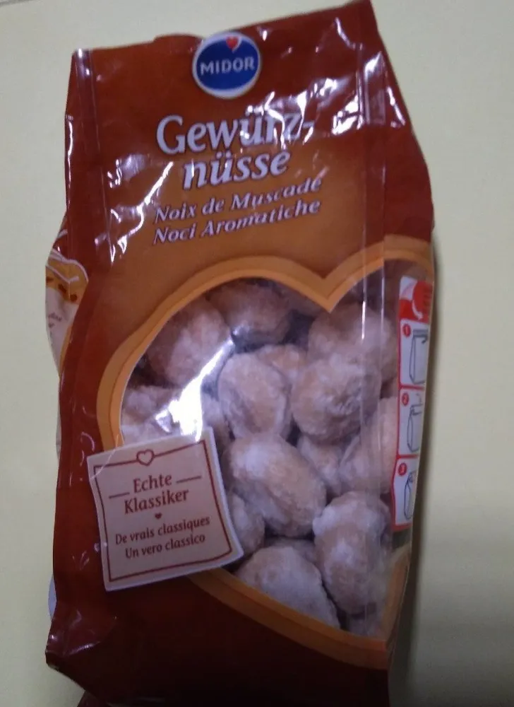 Gewürz Nüsse Noix de muscade