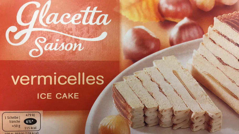 Saison vermicelles ice cake