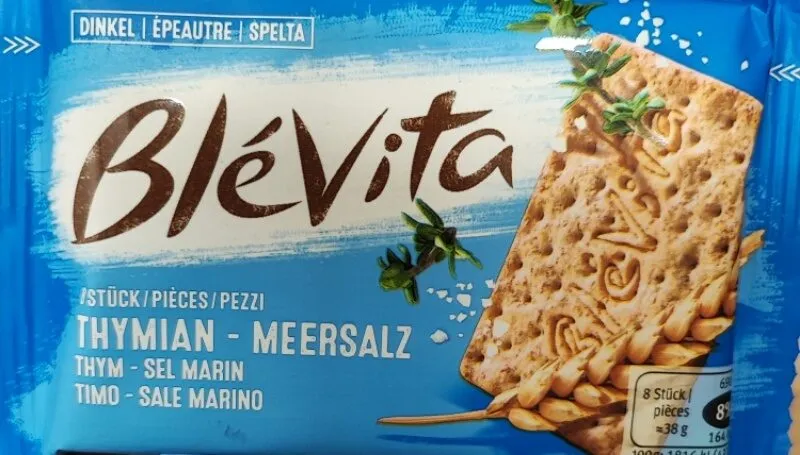 Thym-sel marin - biscuits à l'épeautre