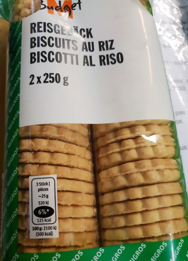 Biscuits au riz