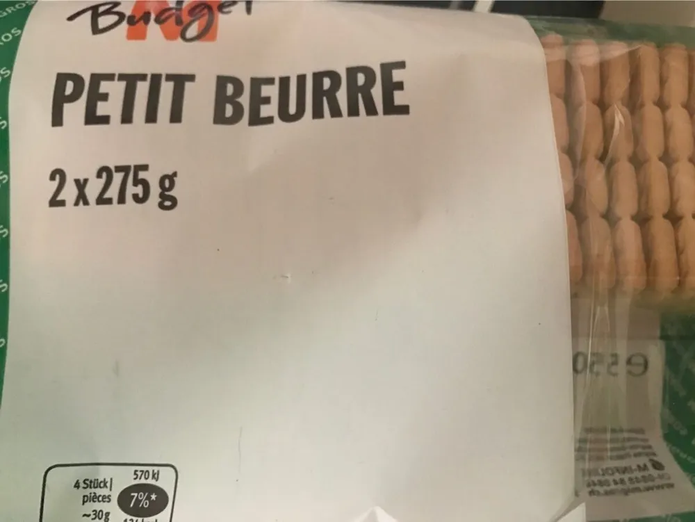 M budget Petit Beurre