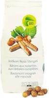 Bâtons aux noisettes aux céréales complètes