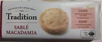 Tradition Sablé macadamia