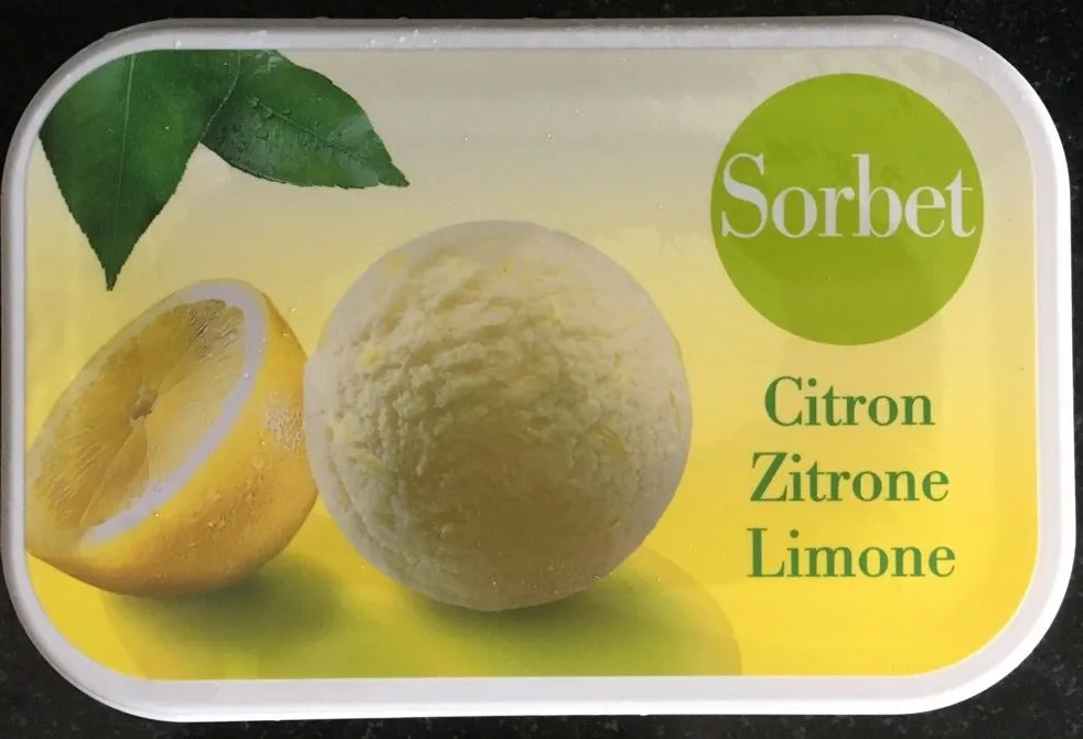 Sorbet citron migros