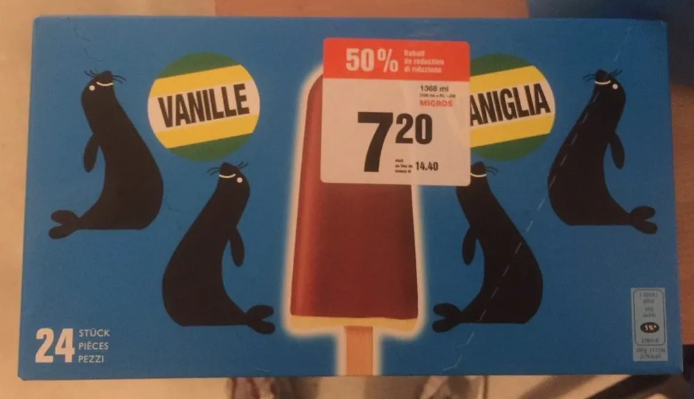 Crème glacée vanille