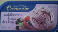 creme glacée aux baies