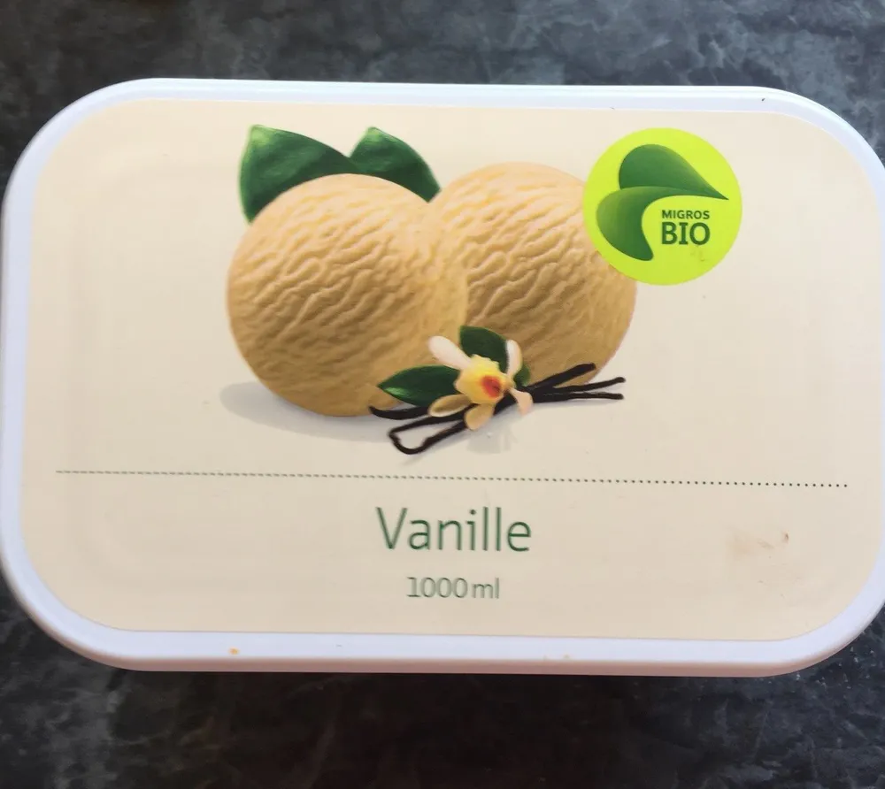 Crème glacée à la Vanille