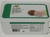 Tre colori (vanille, fraise, chocolat)