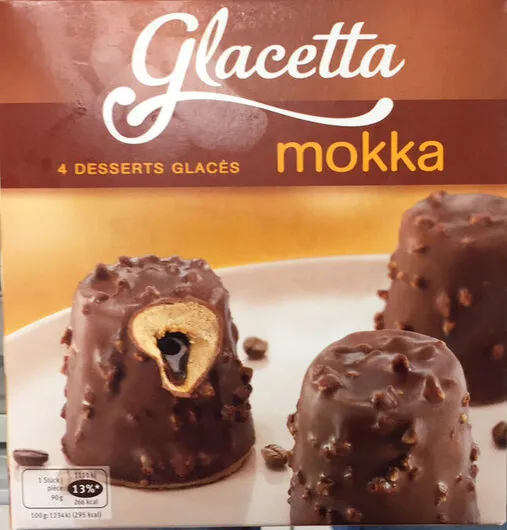 4 Desserts Glacés Mokka