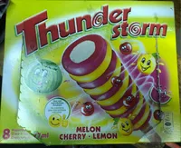 Thunder storm glaces à l'eau