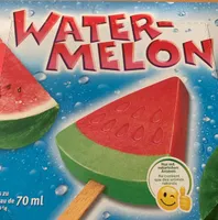 Glace à l'eau au melon