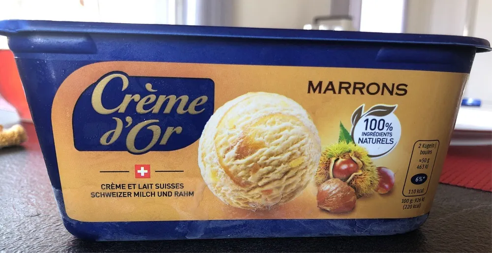 Crème d'Or Marrons