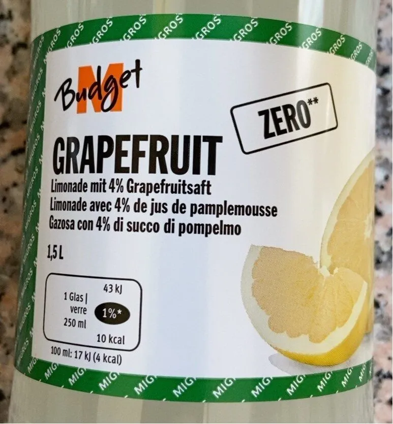 Grapefruit M Budget