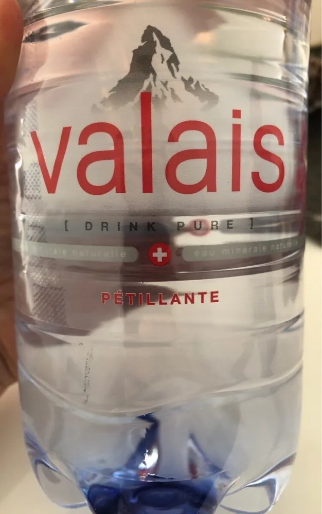 Eau valais petillante